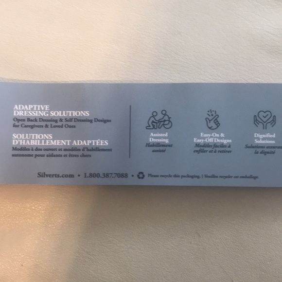 Silverts Adaptive Clothing Pants Petite - Picture 4 of 5